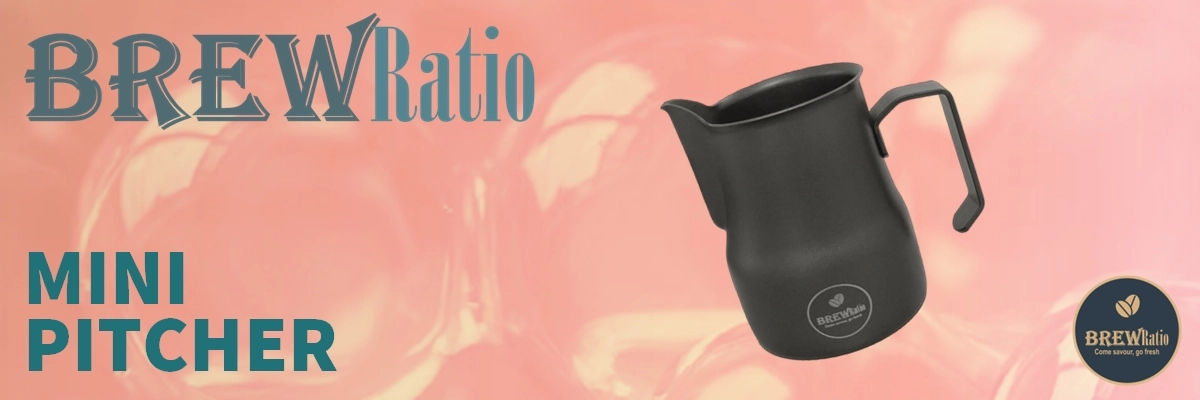 the Mini Pitcher, 350ml – Black Sesame product banner