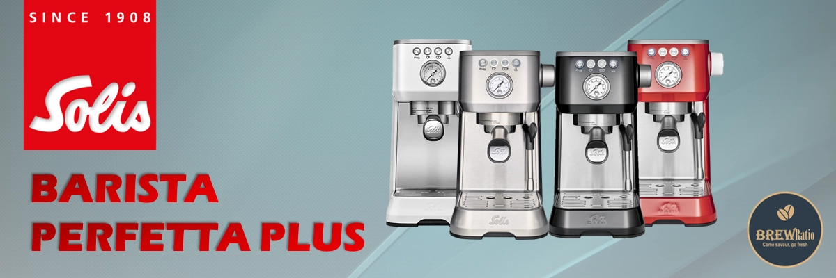 SOLIS Barista Perfetta Plus: White product banner