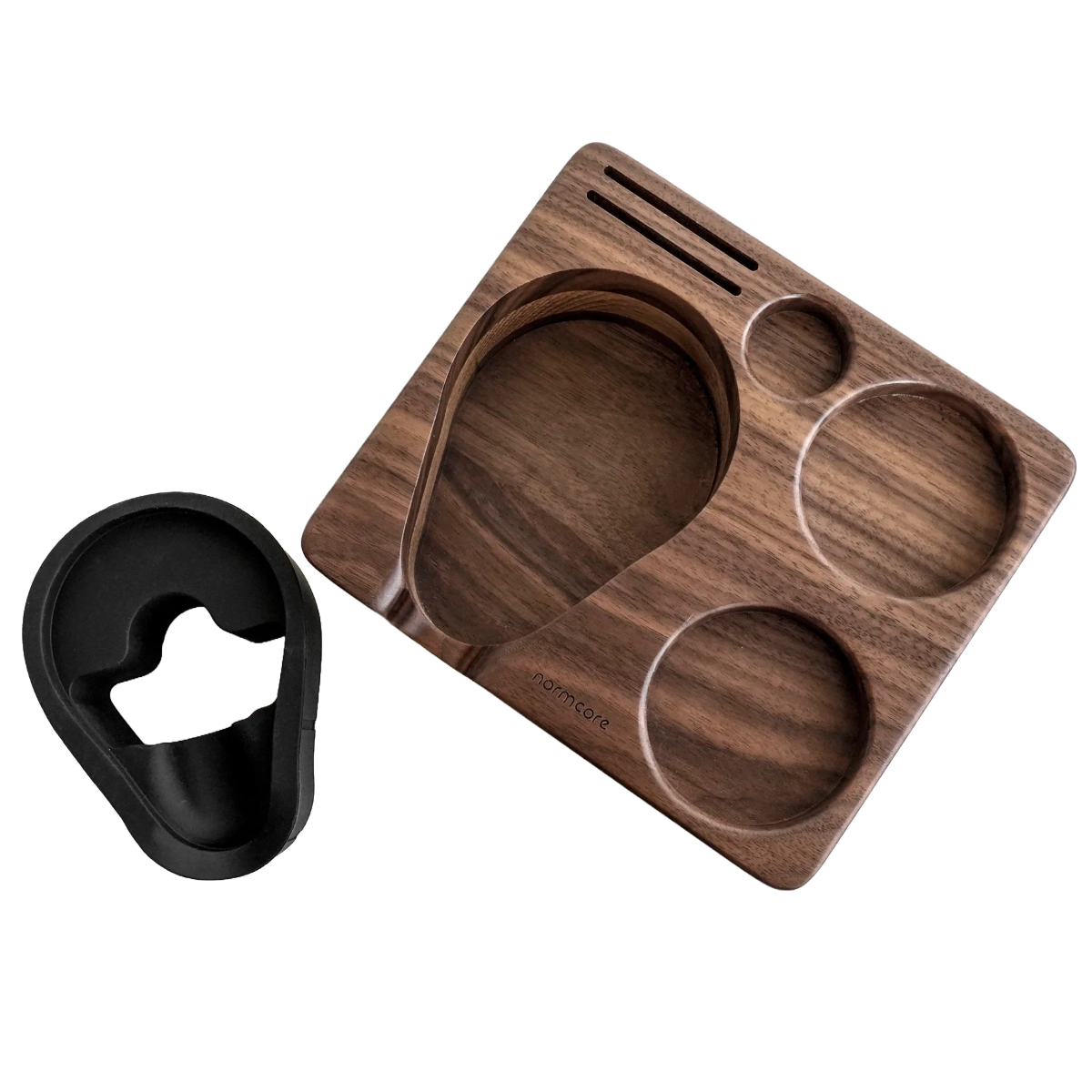 Normcore Walnut Compact Tamping Station