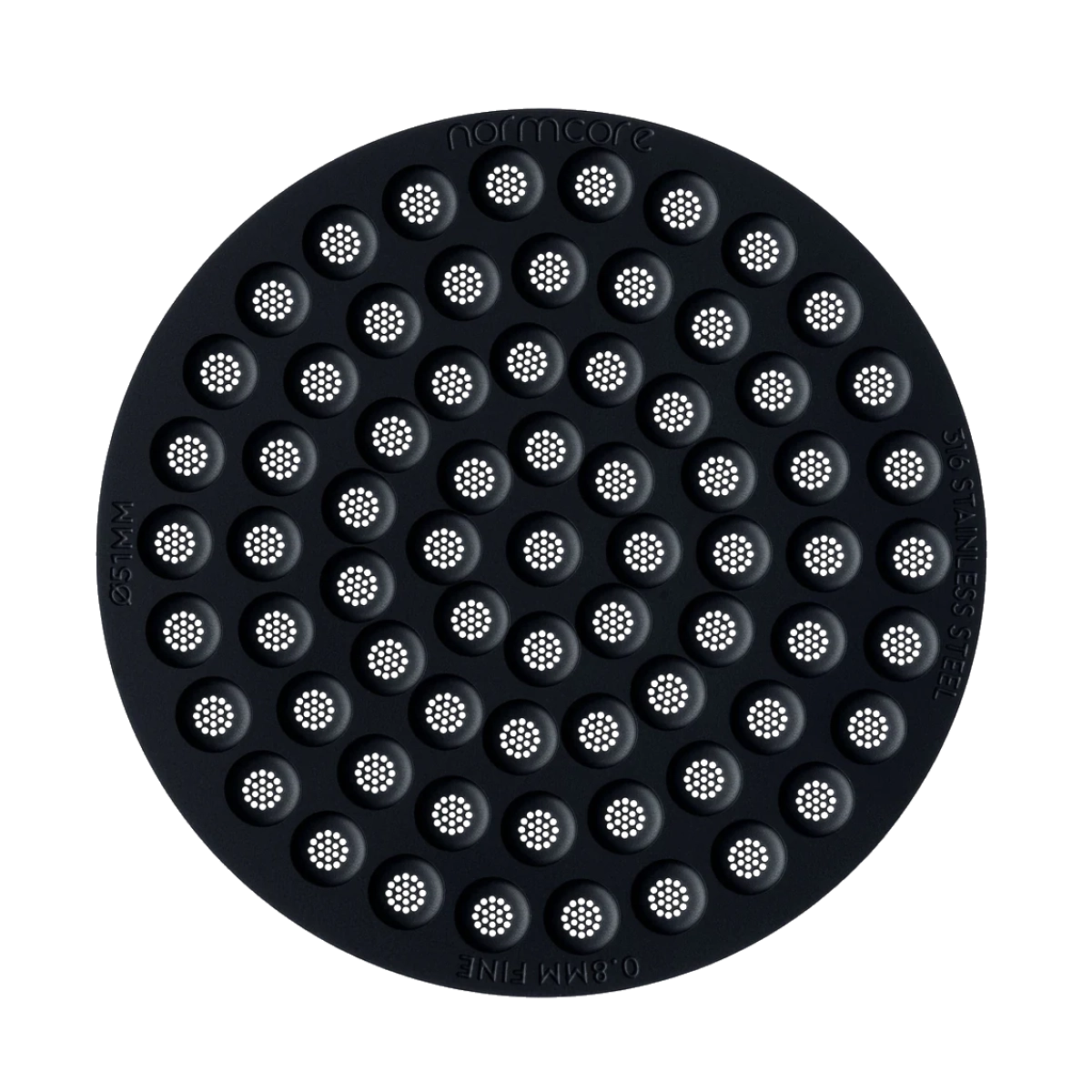 Normcore 0.8mm Puck Screen with PVD Coating
