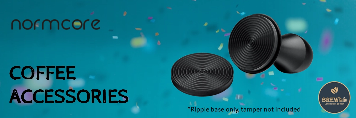 Normcore V4 Tamper Ripple Base with PVD Coating, 53.3mm product banner