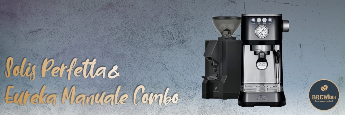 Solis Perfetta & Eureka Manuale Combo, Black product banner
