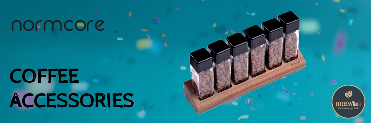 Normcore 6 Tubes Coffee Bean Cellars with Walnut Stand product banner