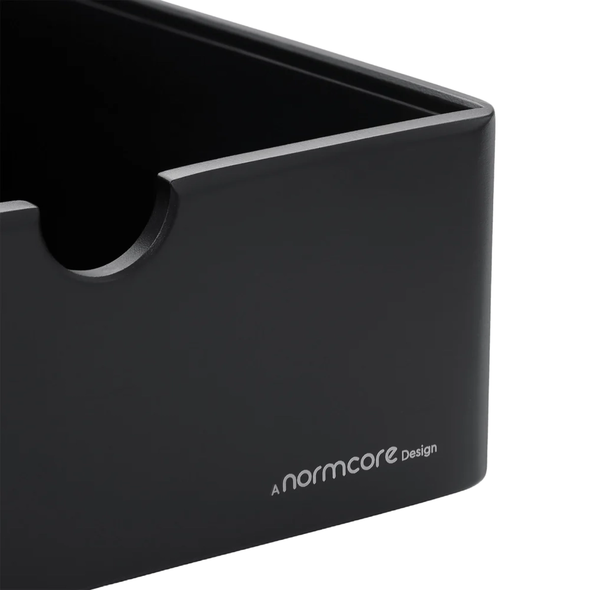 Normcore Compact Espresso Knock Box, Black