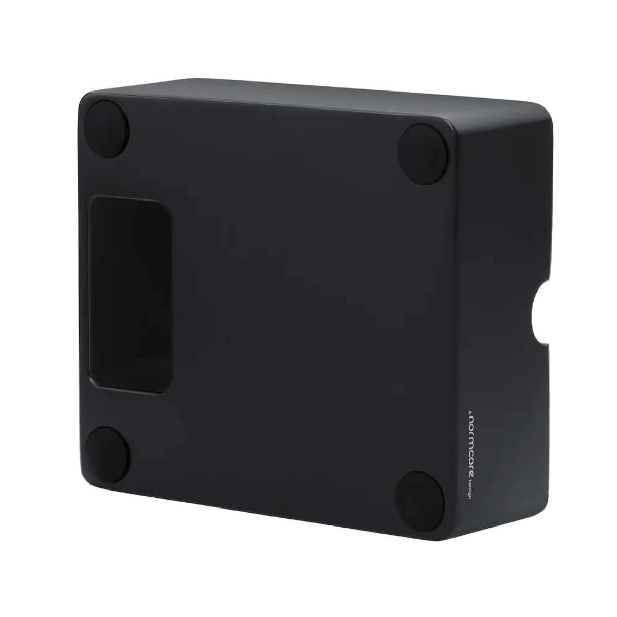 Normcore Compact Espresso Knock Box, Black