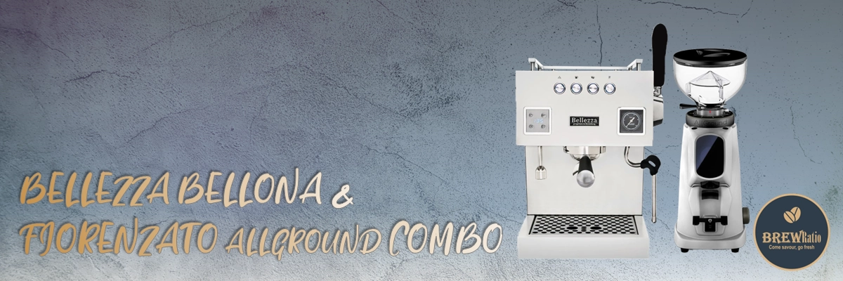 Bellezza Bellona & Fiorenzato Allground Combo, White product banner