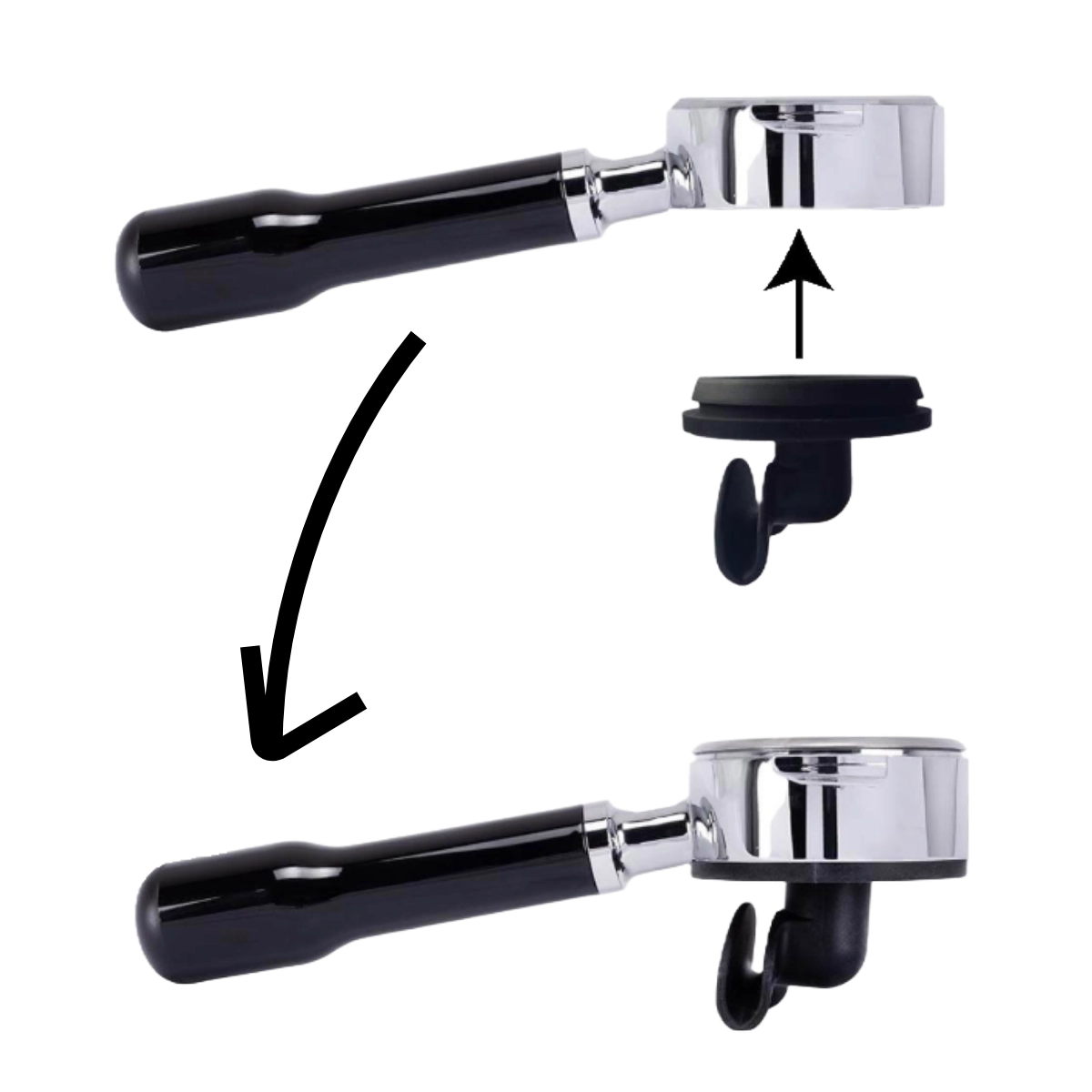 Profitec Portafilter, Bottomless With Attachment