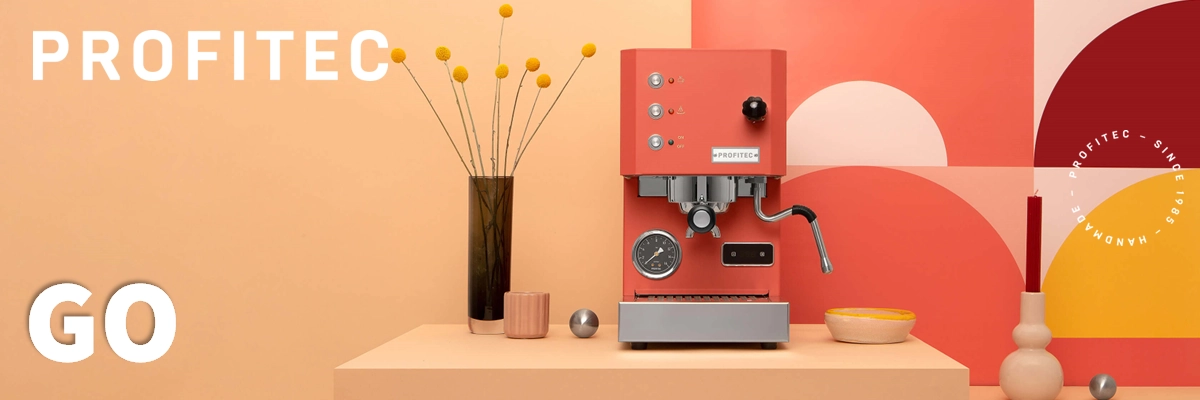 Profitec Go, Matt Red product banner