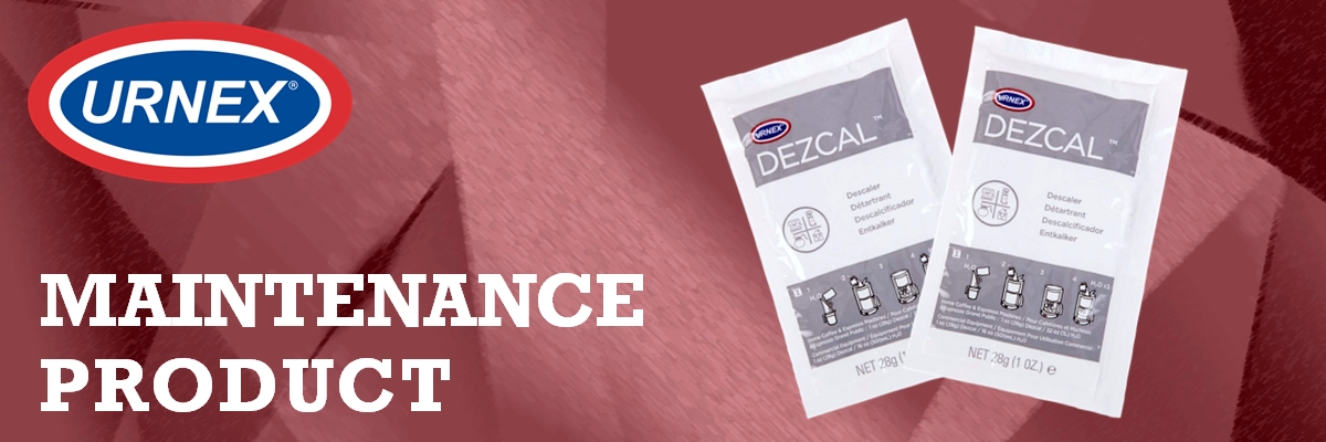 Urnex Dezcal Descaler 28g x 4 Sachets product banner