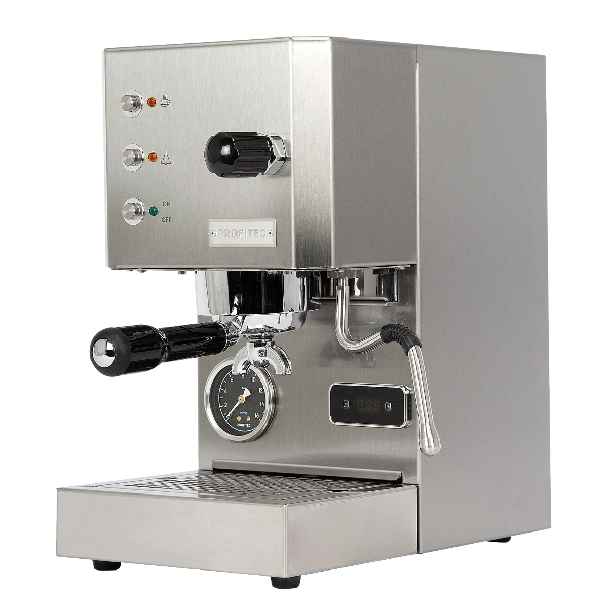Profitec Go, Stainless Steel Satin Finish