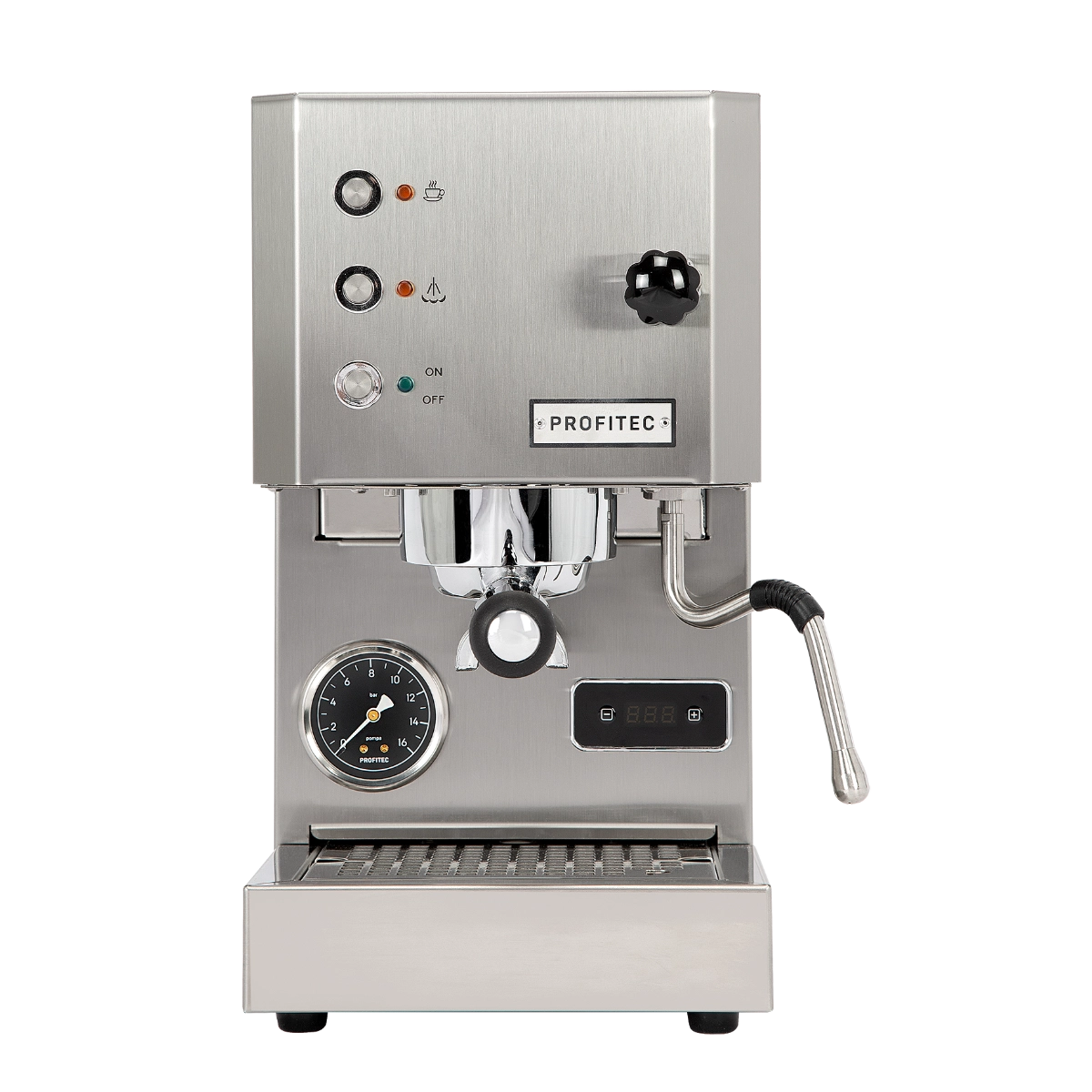Profitec Go, Stainless Steel Satin Finish