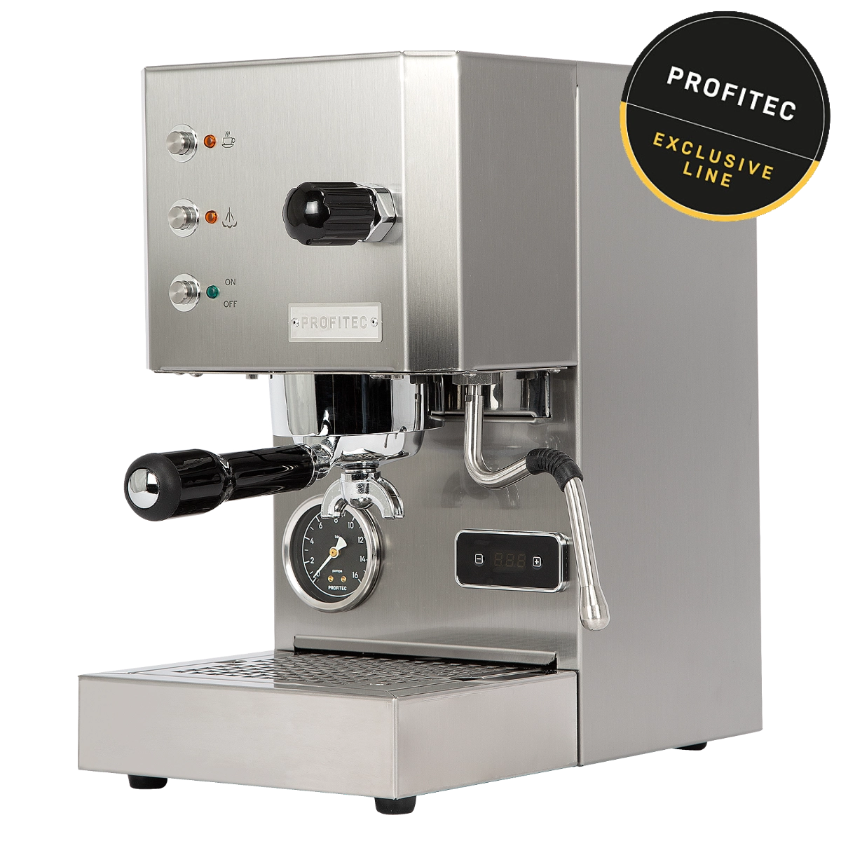 Profitec Go, Stainless Steel Satin Finish