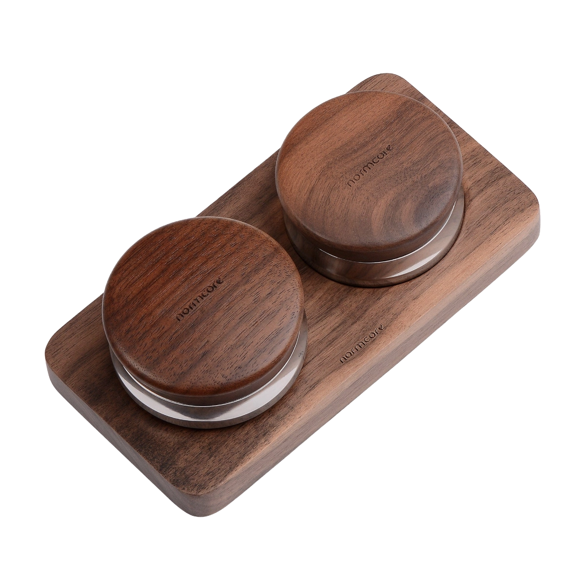 Normcore Walnut Palm Tamper with Distributor Kit, 58mm