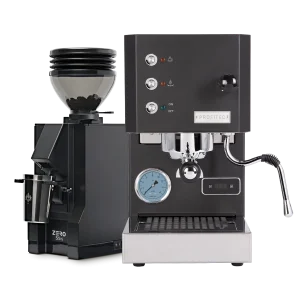 Profitec Go & Eureka Zero Combo, Matt Black