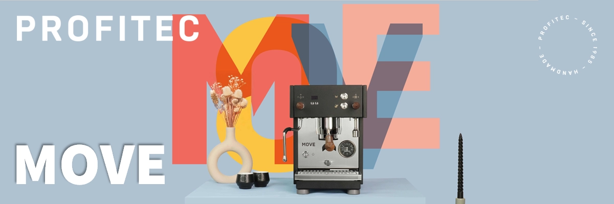 Profitec Move, Matt Black product banner