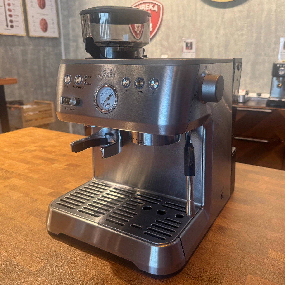 Solis Grind & Infuse Perfetta, Brushed Stainless Steel, 980.61
