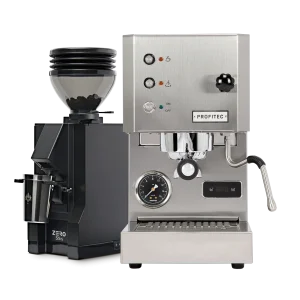 Profitec Go & Eureka Zero Combo, Stainless Steel