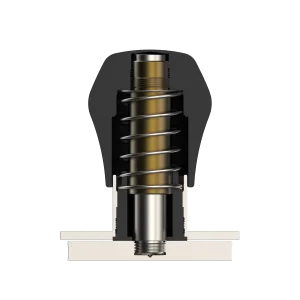Normcore 58.5mm V4.1 Mini Spring Loaded Tamper, Black