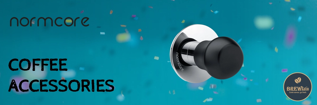 Normcore 58.5mm V4.1 Mini Spring Loaded Tamper, Black product banner