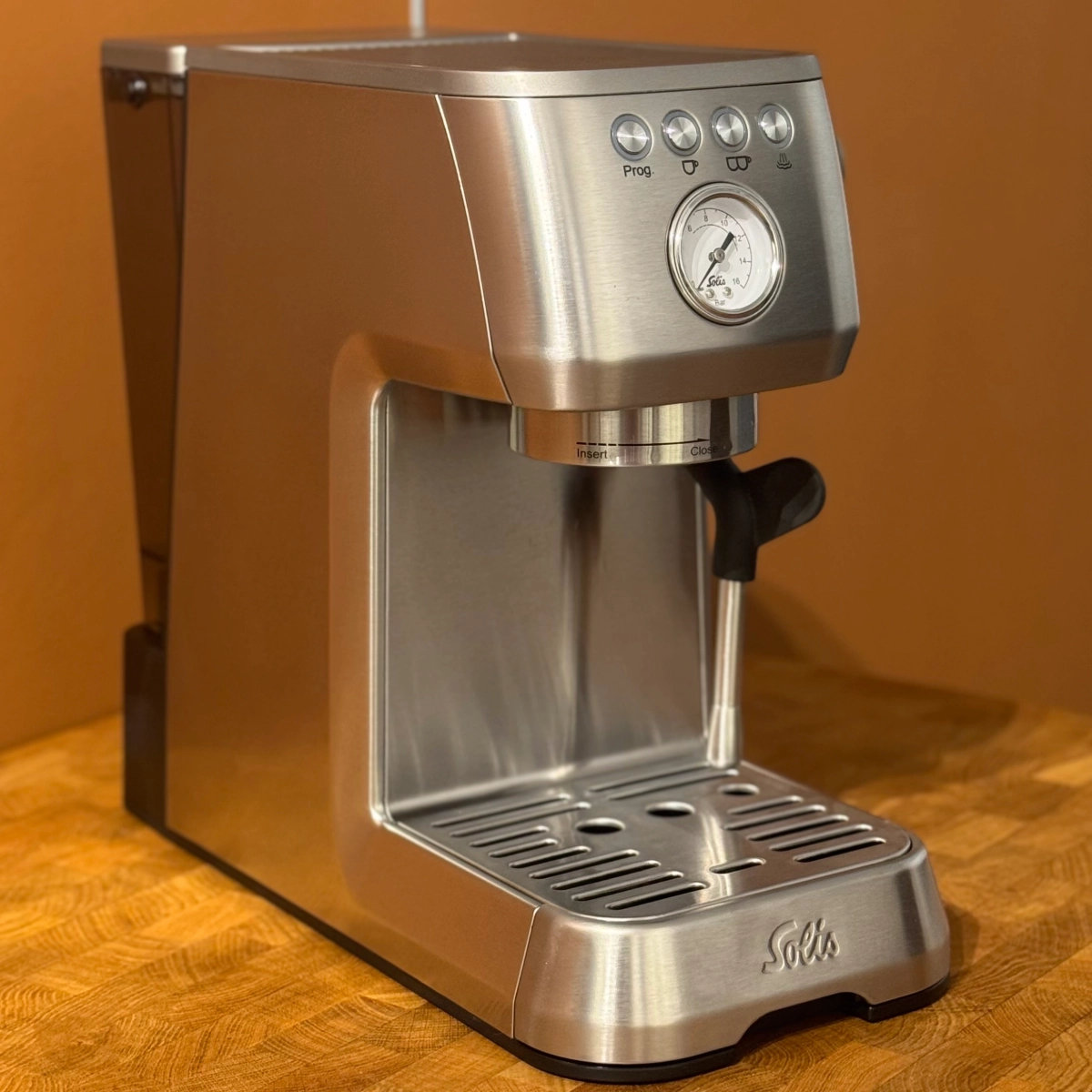SOLIS Barista Perfetta Plus, Brushed Stainless Steel, 980.10