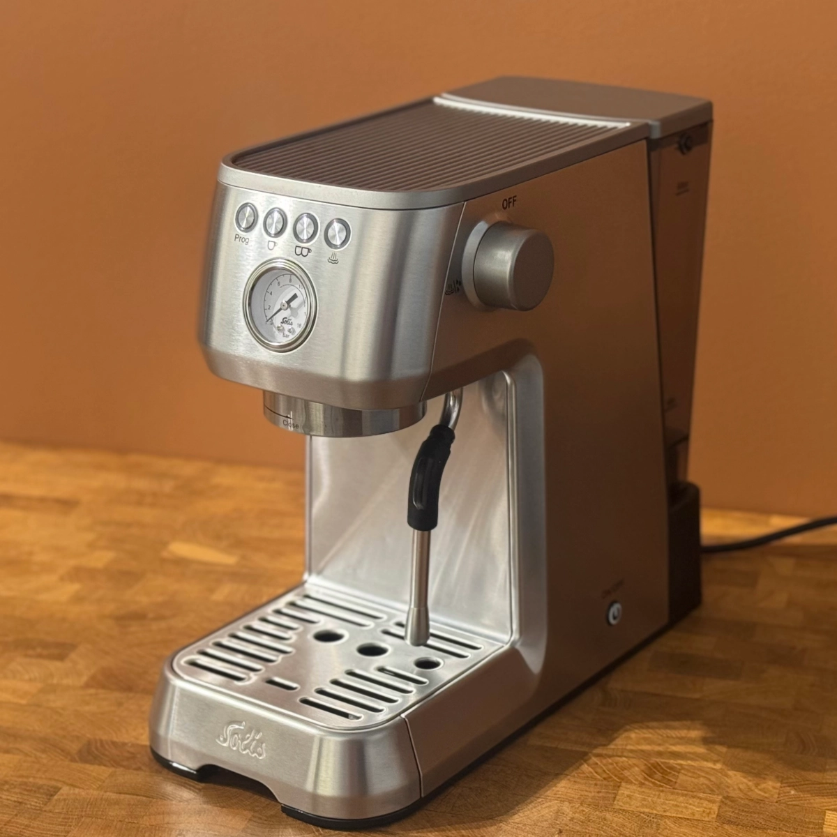 SOLIS Barista Perfetta Plus, Brushed Stainless Steel, 980.10