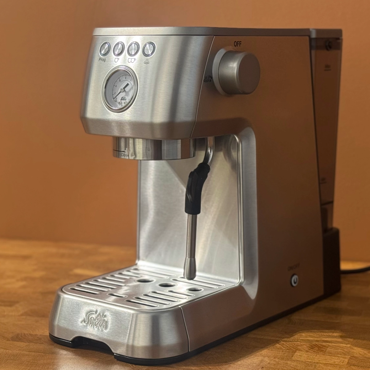 SOLIS Barista Perfetta Plus, Brushed Stainless Steel, 980.10