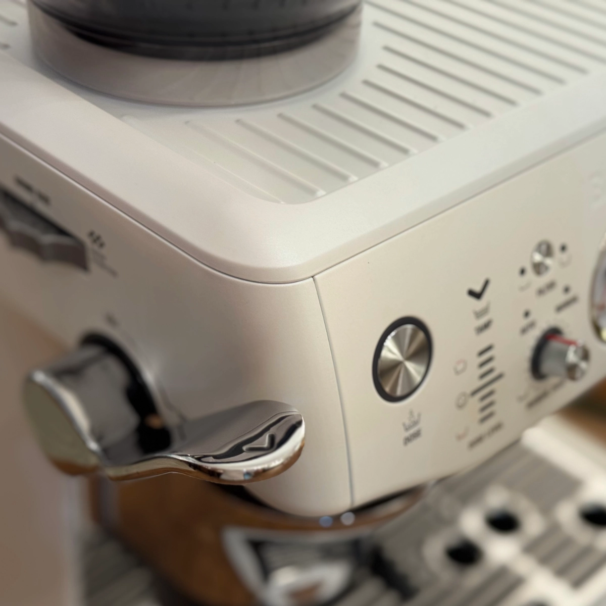 Breville Barista Express Impress, Sea Salt, BES876SST